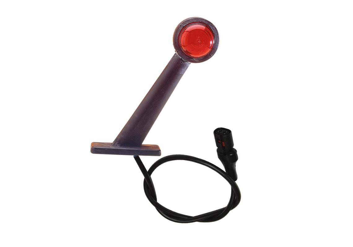 Feu de gabarit et d'encombrement Ampoules 12/24V cristal + rouge à connecter sur LC8